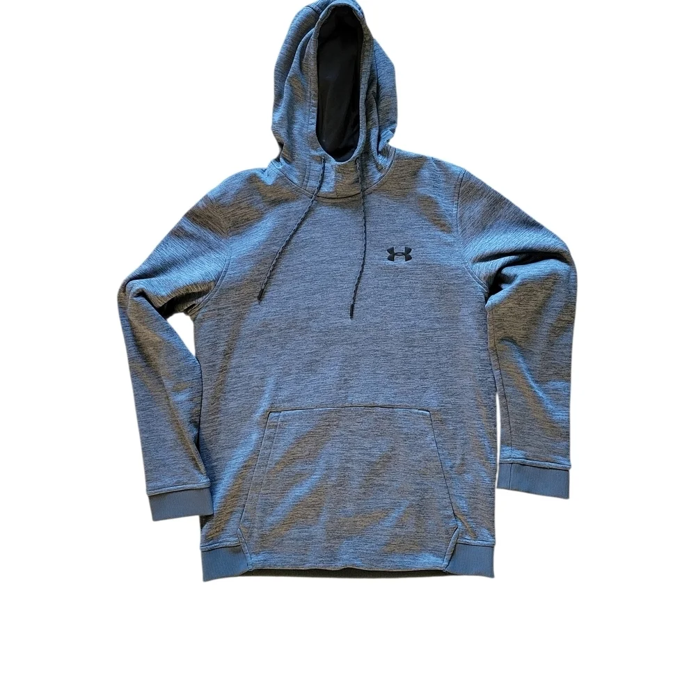 Under Armour Blue Gray Hoodie Men's Size M